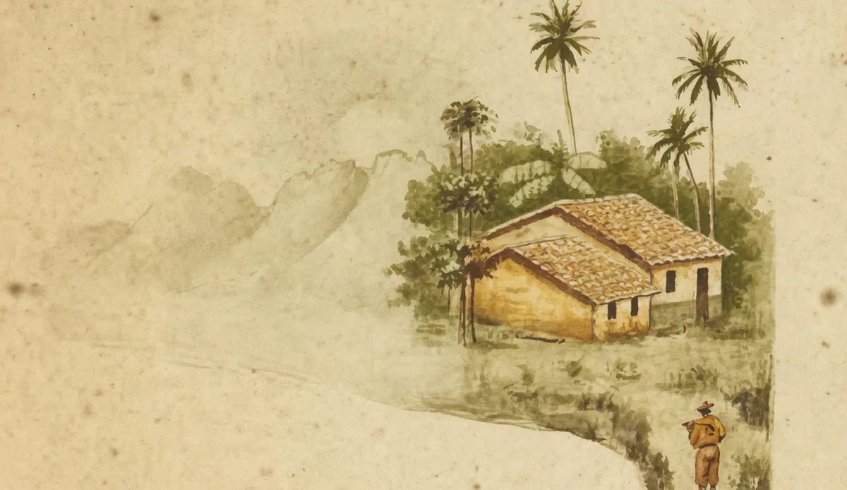 Gravura de cabeçalho do poema A madrugada. Litografia da edição de 1904.